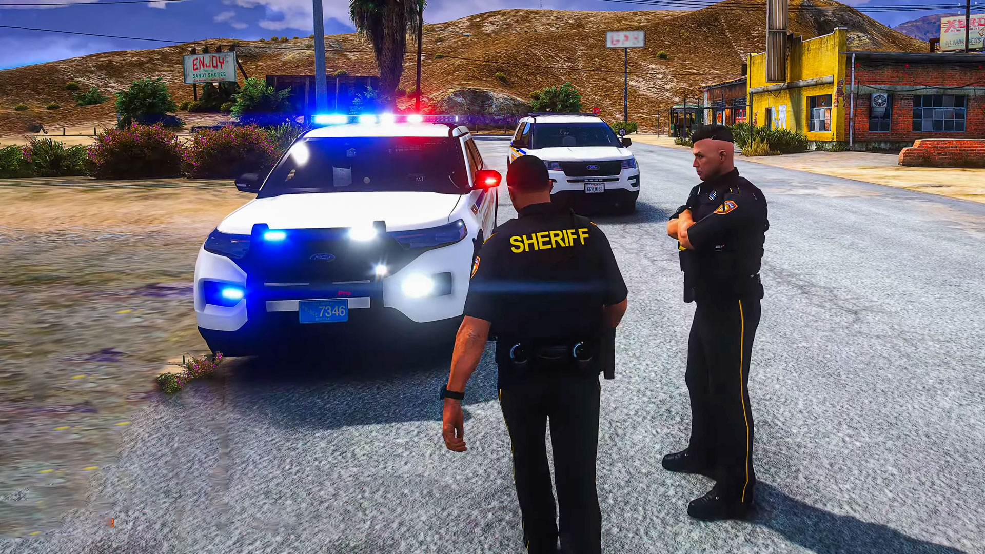 اسکرین شات 3 بازی Police Car Game Cop Games 3D