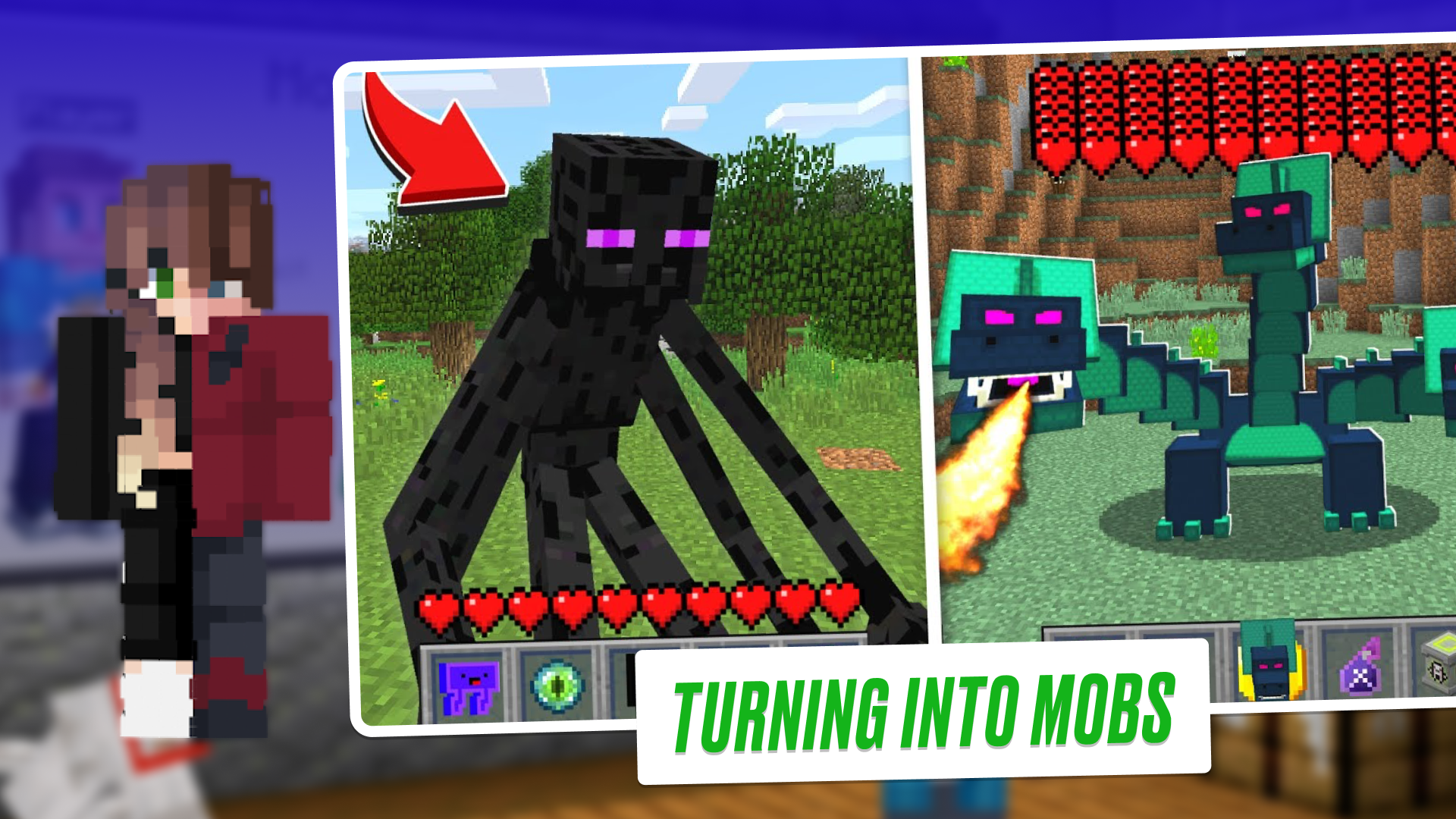 اسکرین شات 2 برنامه Morphing Bracelet in Minecraft