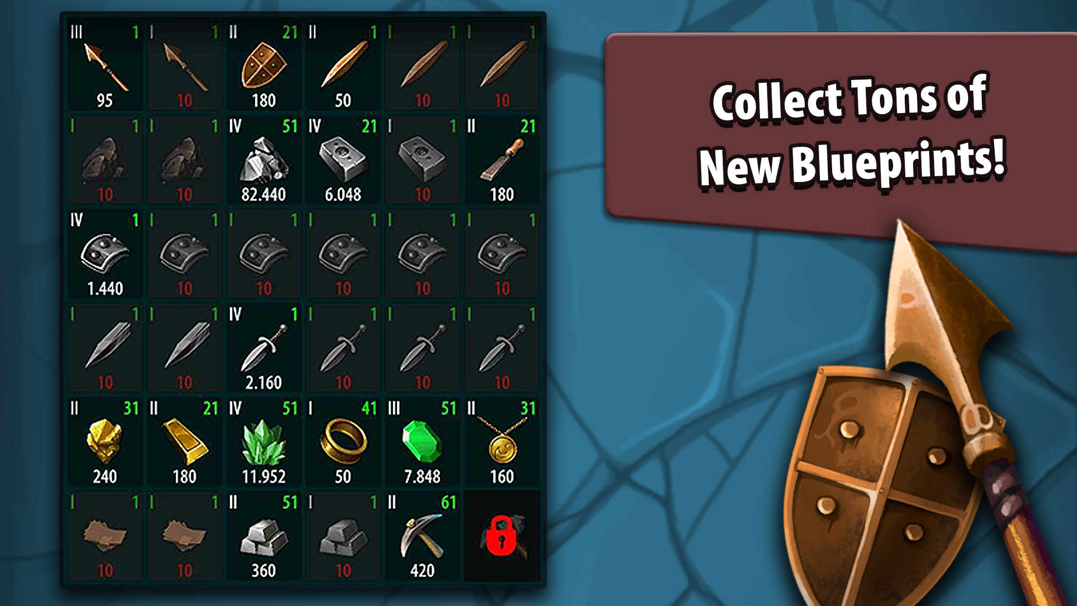 اسکرین شات 4 بازی Crafting Idle Clicker