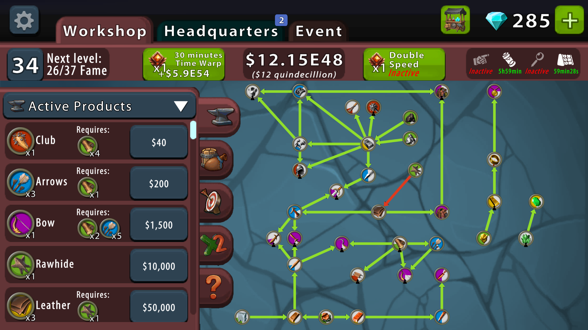 اسکرین شات 6 بازی Crafting Idle Clicker