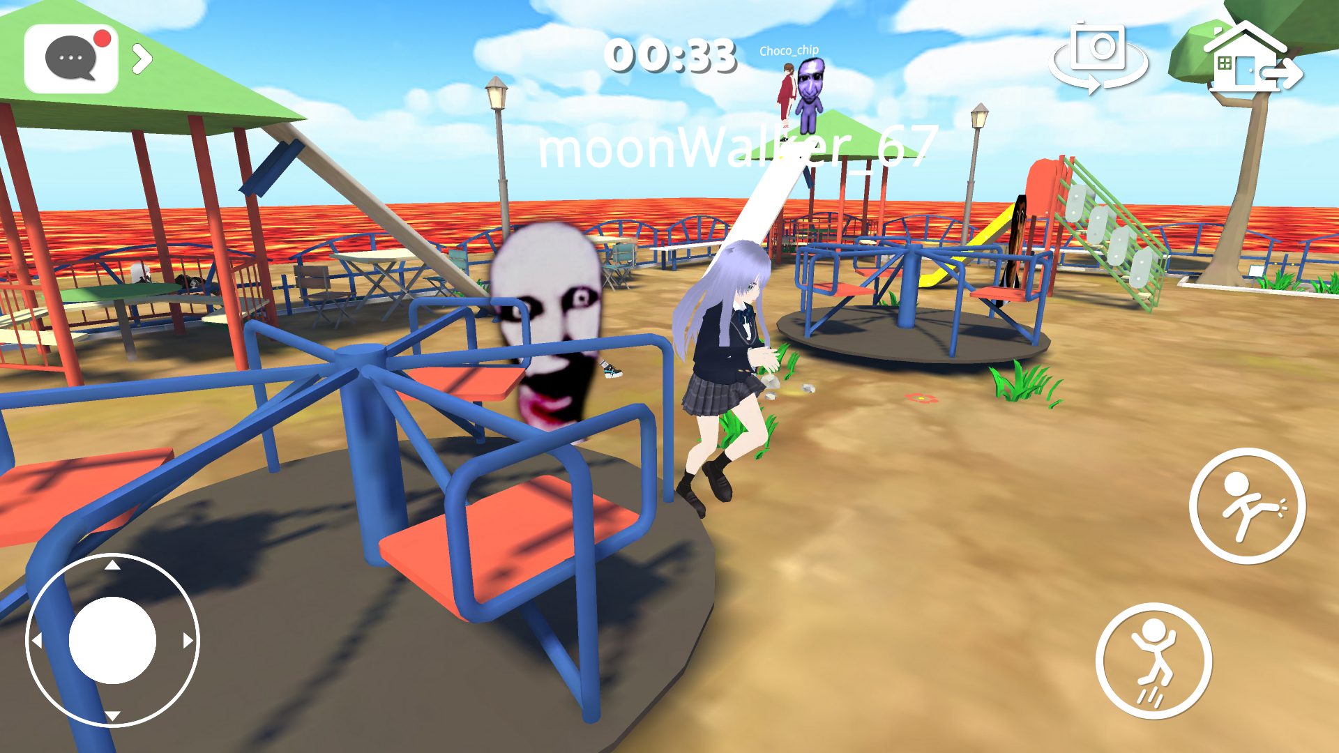 اسکرین شات 4 بازی The Floor Is Lava Obby Nextbot