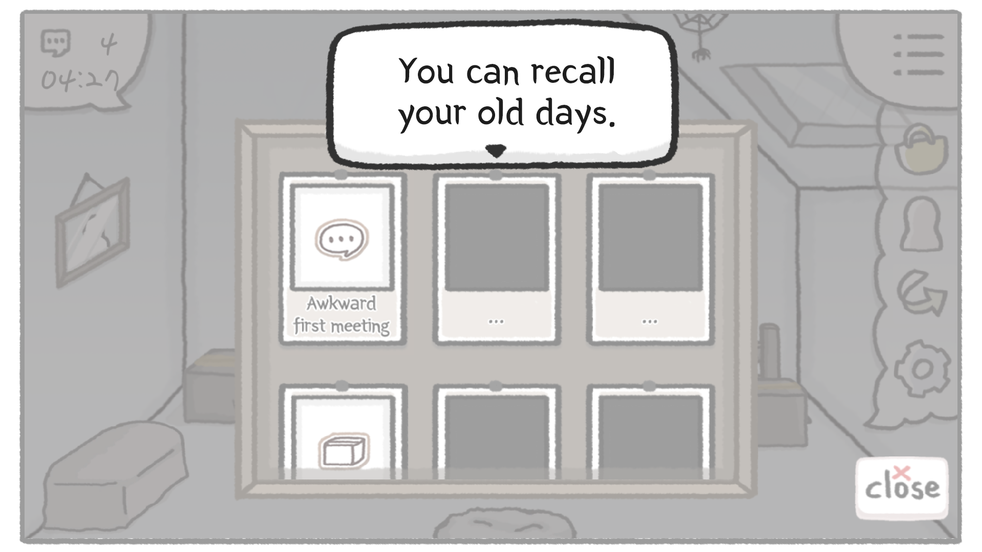 اسکرین شات 6 بازی Rainy attic room