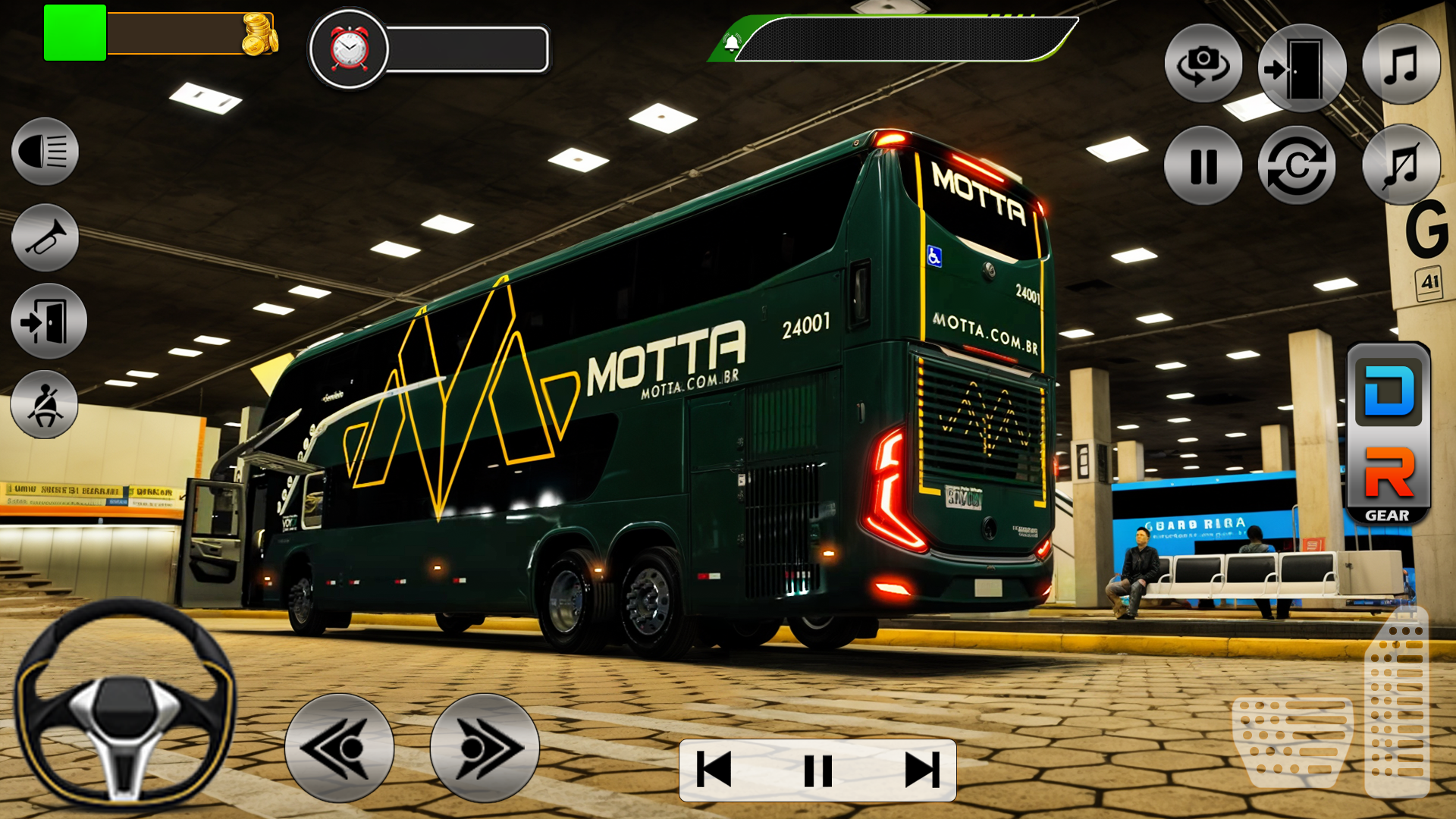 اسکرین شات 1 بازی Bus Simulator Real Bus 3D