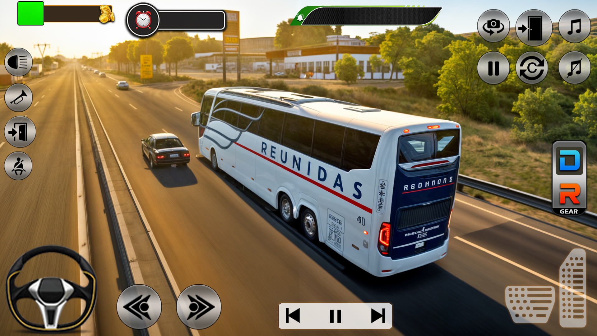 اسکرین شات 3 بازی Bus Simulator Real Bus 3D