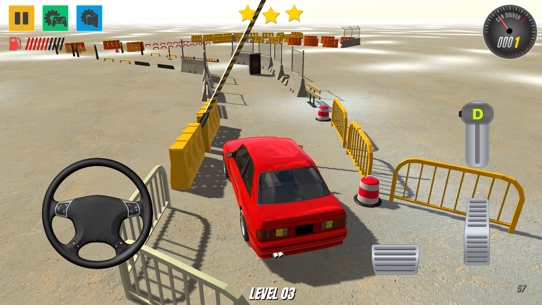 اسکرین شات 6 بازی Car Driver 5 (HARD)