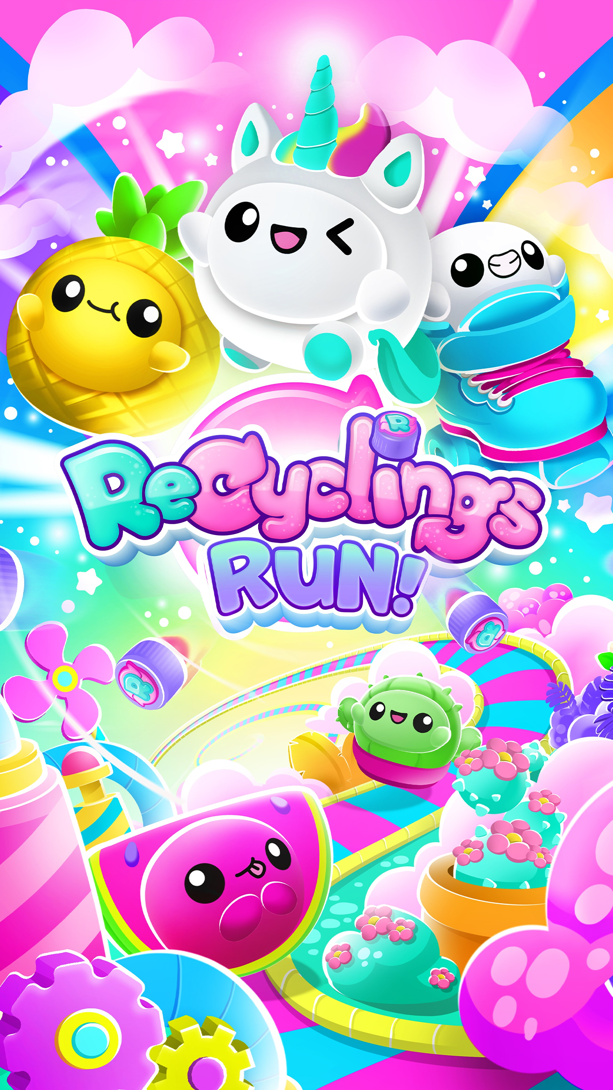 اسکرین شات 1 بازی Recyclings Run