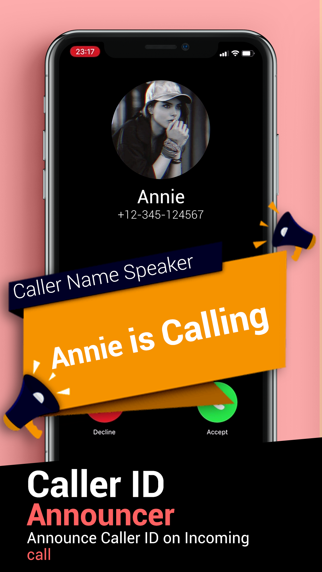 اسکرین شات 3 برنامه Auto Caller Name Announcer App