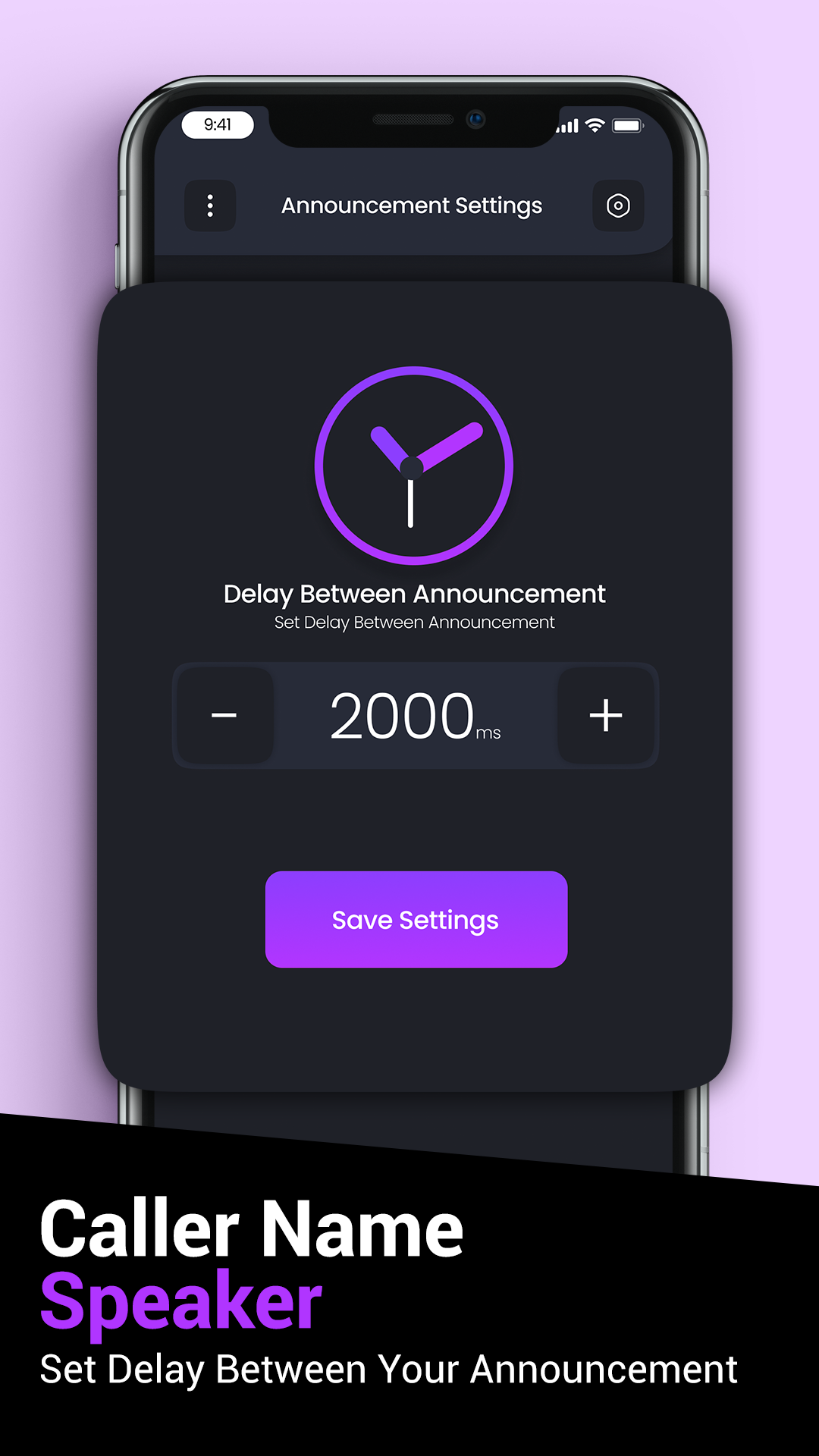 اسکرین شات 6 برنامه Auto Caller Name Announcer App