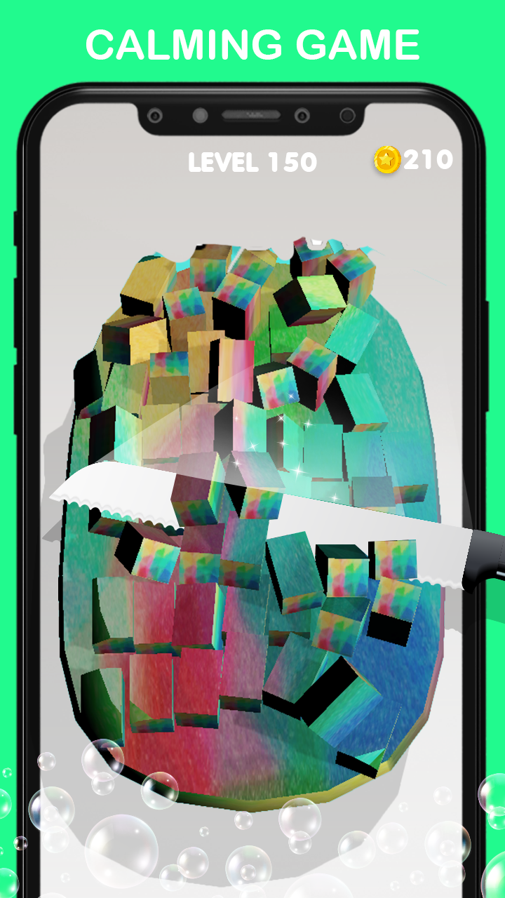 اسکرین شات 2 بازی Satisfying Soap Cutting ASMR