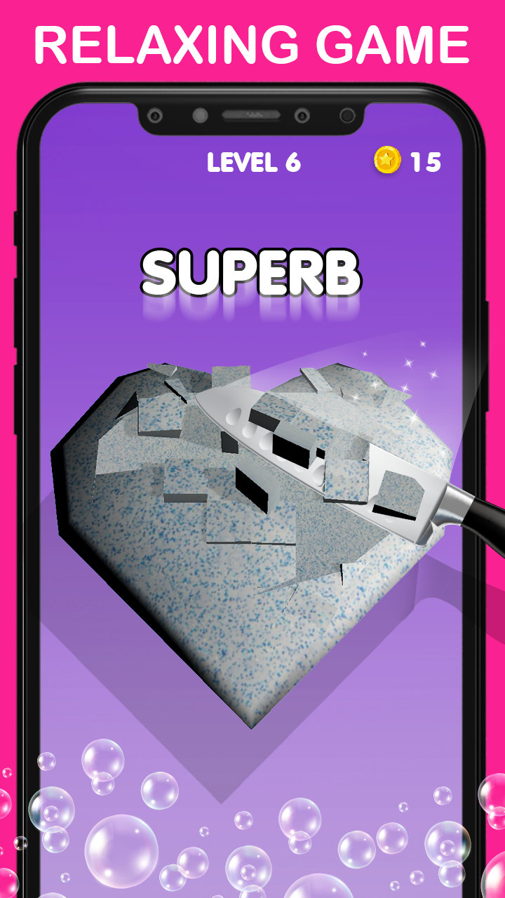 اسکرین شات 4 بازی Satisfying Soap Cutting ASMR