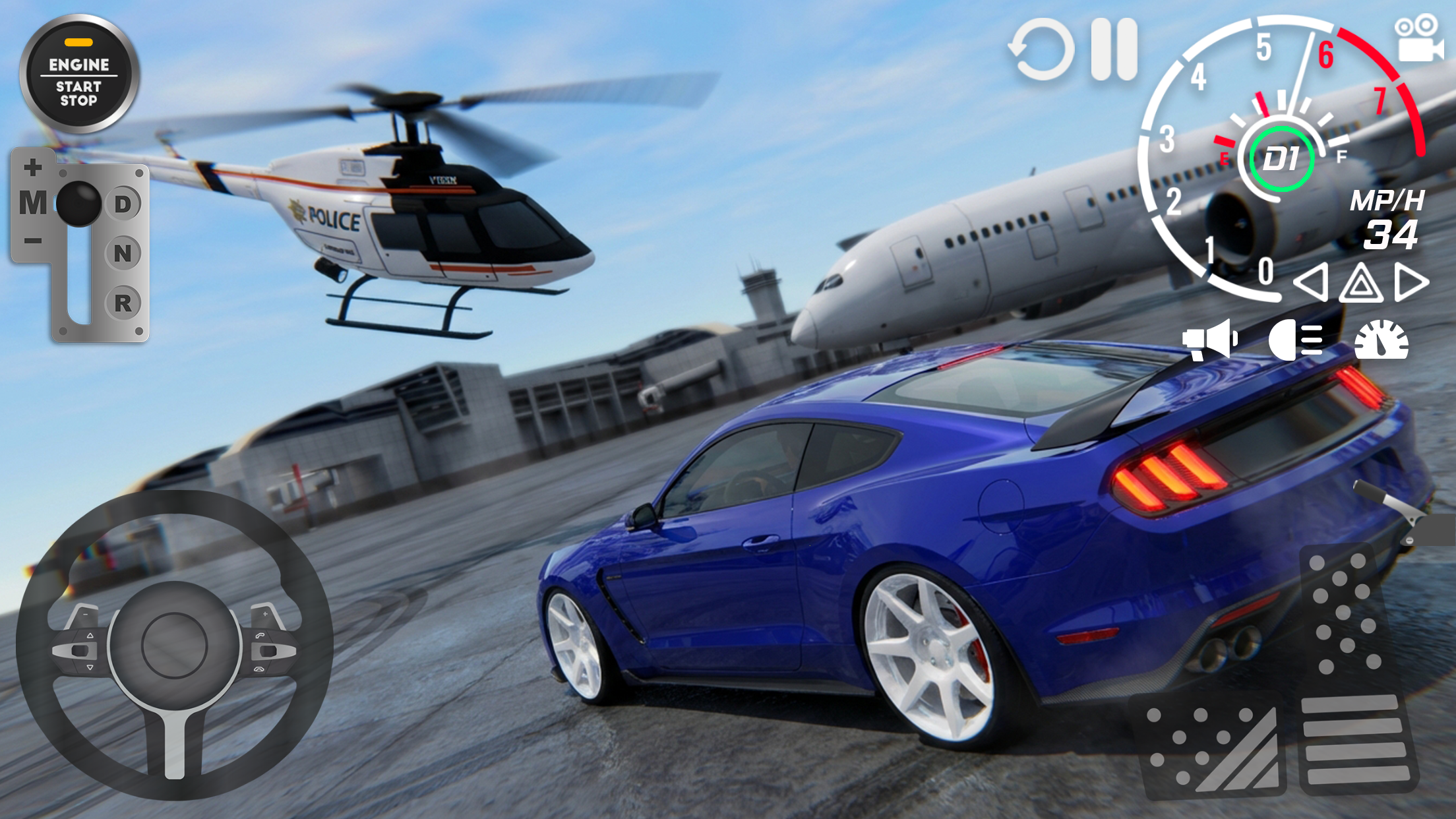 اسکرین شات 3 بازی Fast&Grand: Car Driving Game