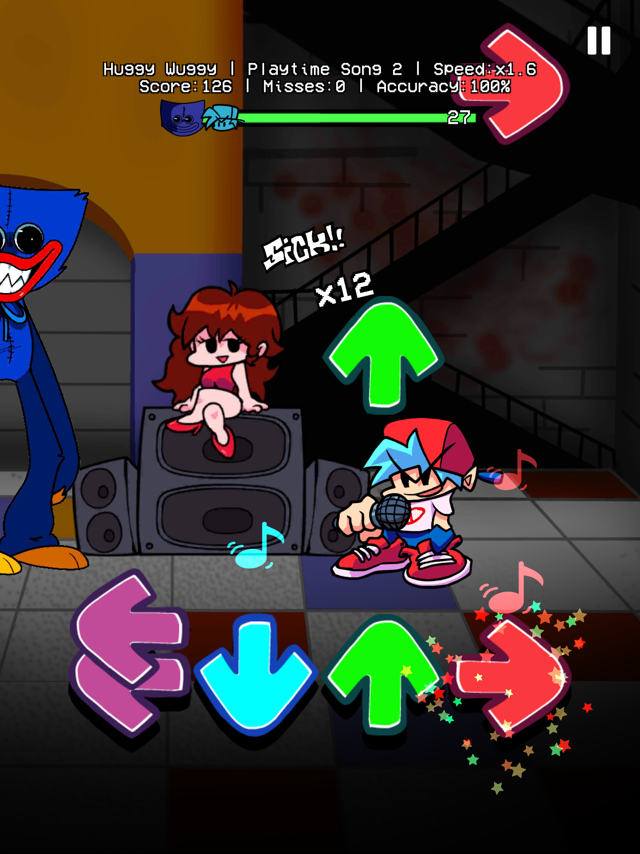 اسکرین شات 6 بازی FNF Huggy But Everyone Sings