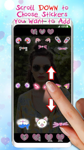 اسکرین شات 2 برنامه Cat Face Camera Editor 😺 Photo Filters & Effects