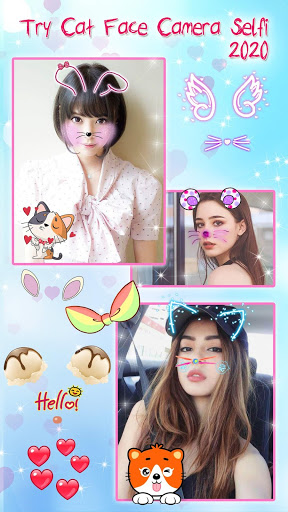اسکرین شات 7 برنامه Cat Face Camera Editor 😺 Photo Filters & Effects