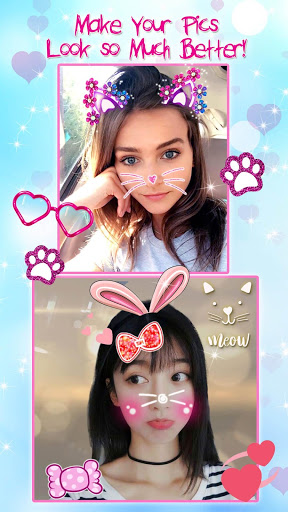 اسکرین شات 4 برنامه Cat Face Camera Editor 😺 Photo Filters & Effects