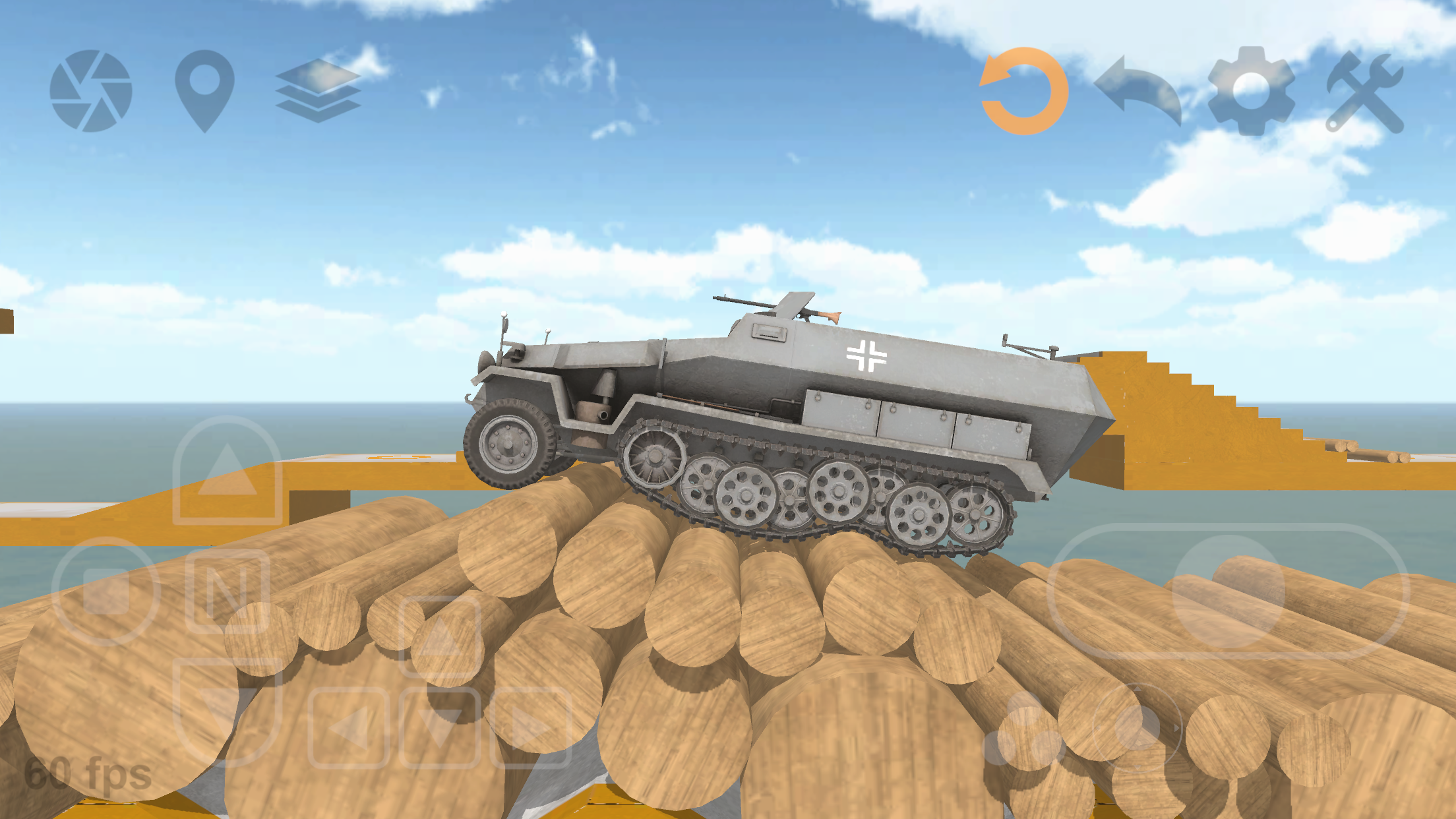 اسکرین شات 3 بازی Tank Physics Mobile Vol.2