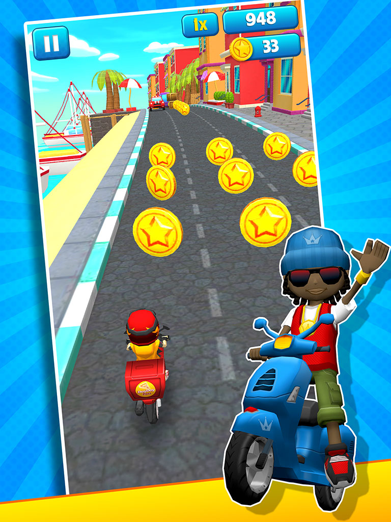 اسکرین شات 7 بازی Subway Scooters Race