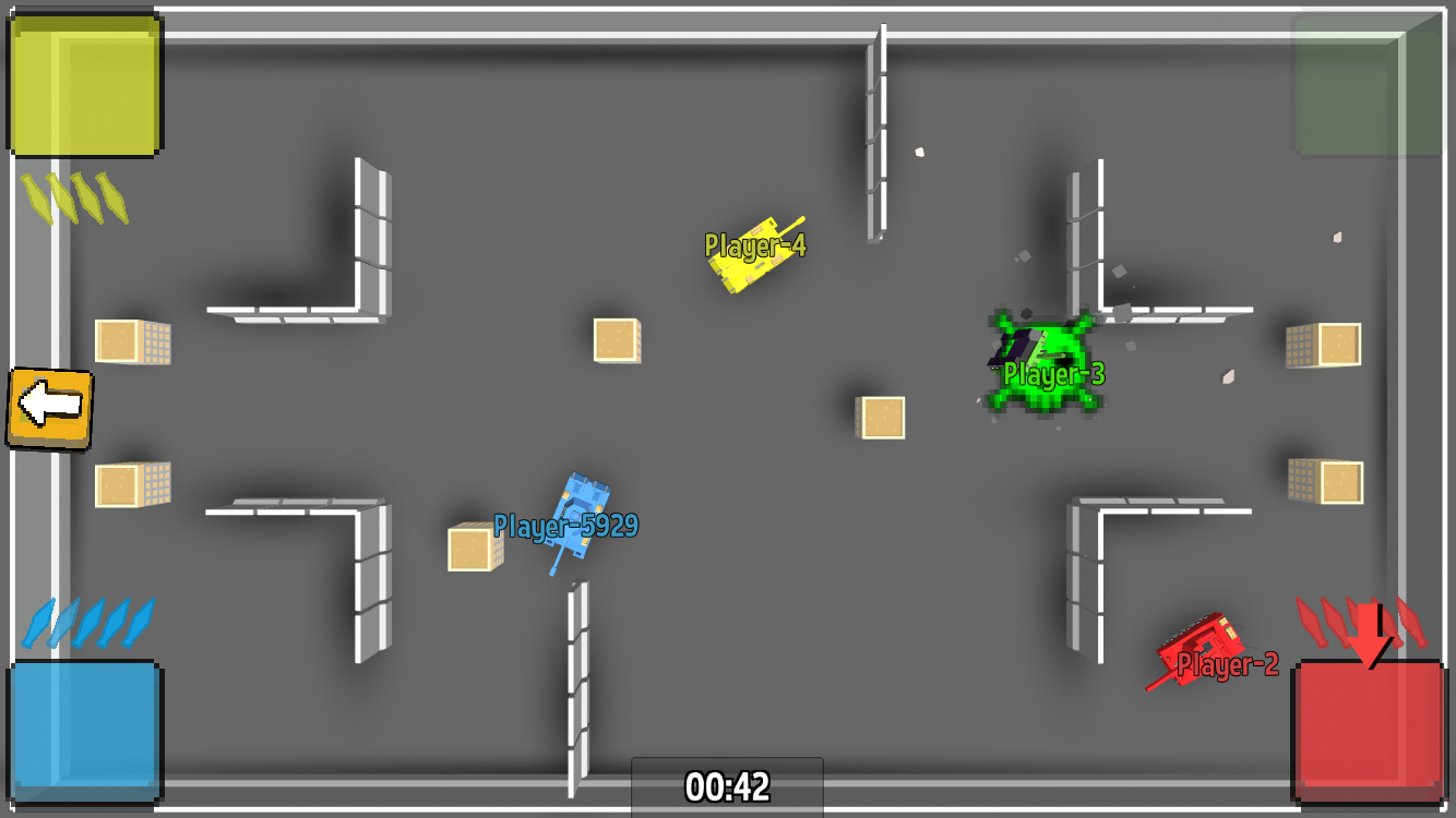 اسکرین شات 8 بازی Cubic 2 3 4 Player Games