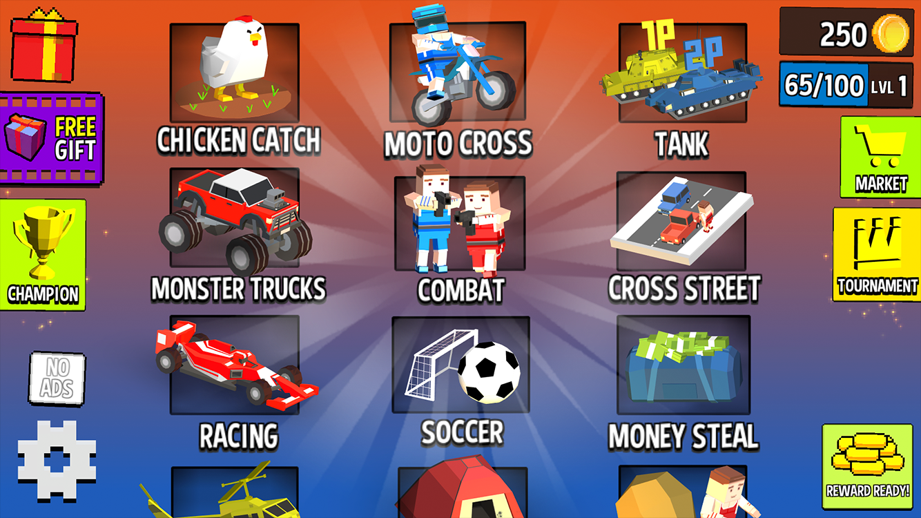 اسکرین شات 1 بازی Cubic 2 3 4 Player Games