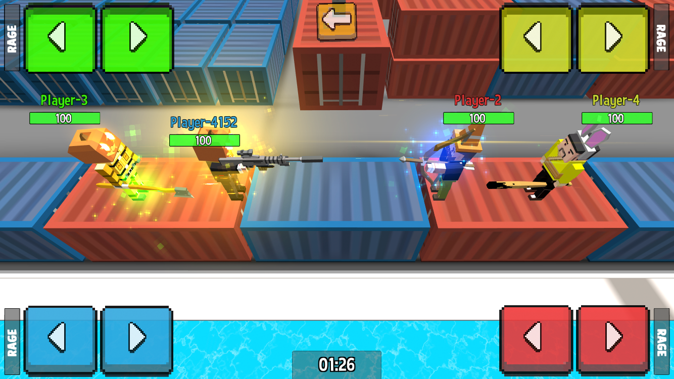 اسکرین شات 4 بازی Cubic Duel Fight 3D