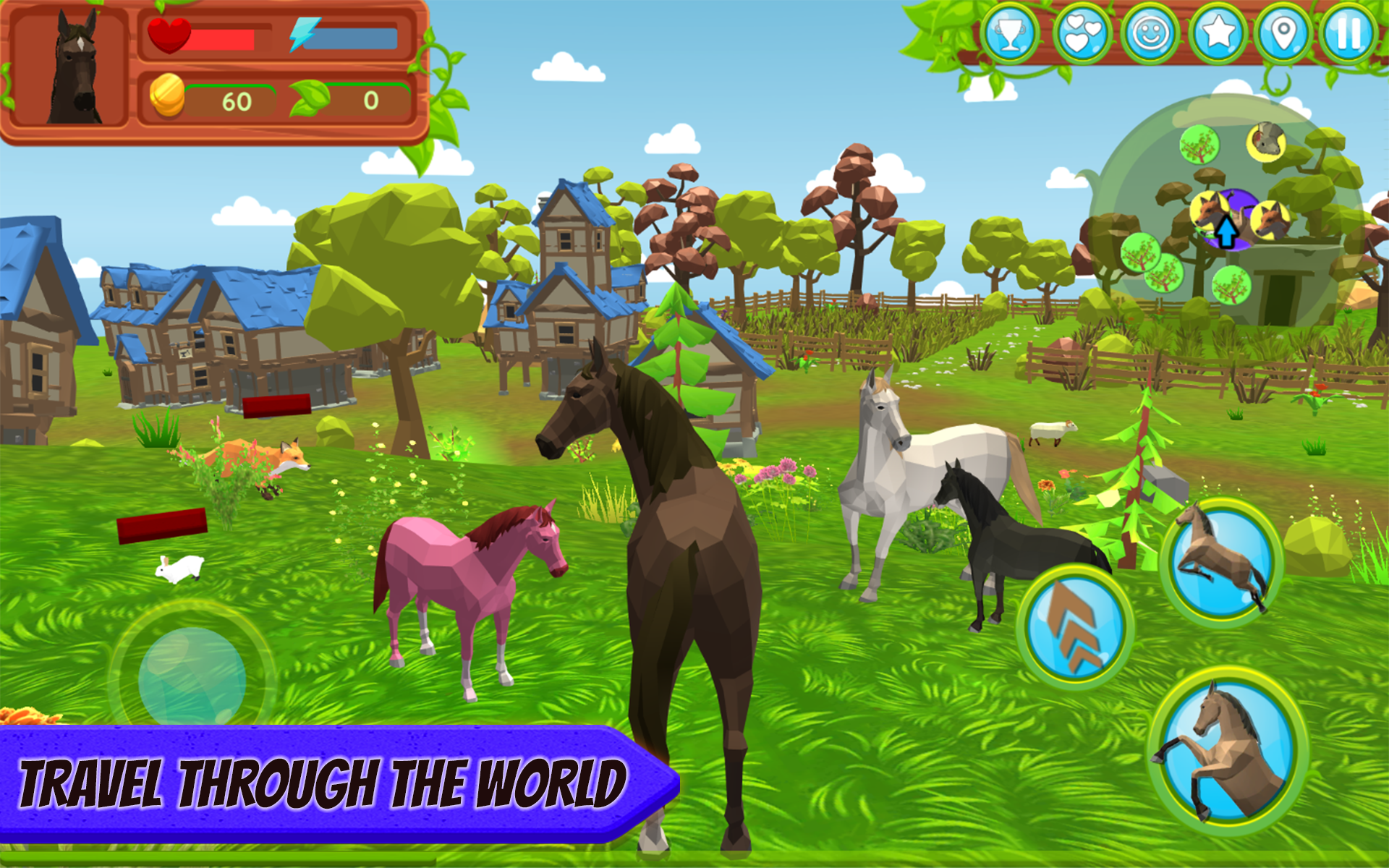 اسکرین شات 1 بازی Horse Family: Animal Simulator