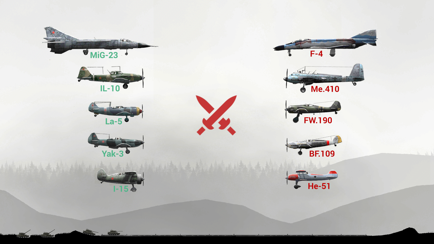 اسکرین شات 5 بازی Warplane Inc: WW2 Dogfight PvP