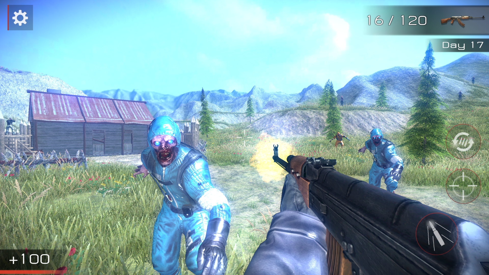 اسکرین شات 5 بازی Zombie Invasion