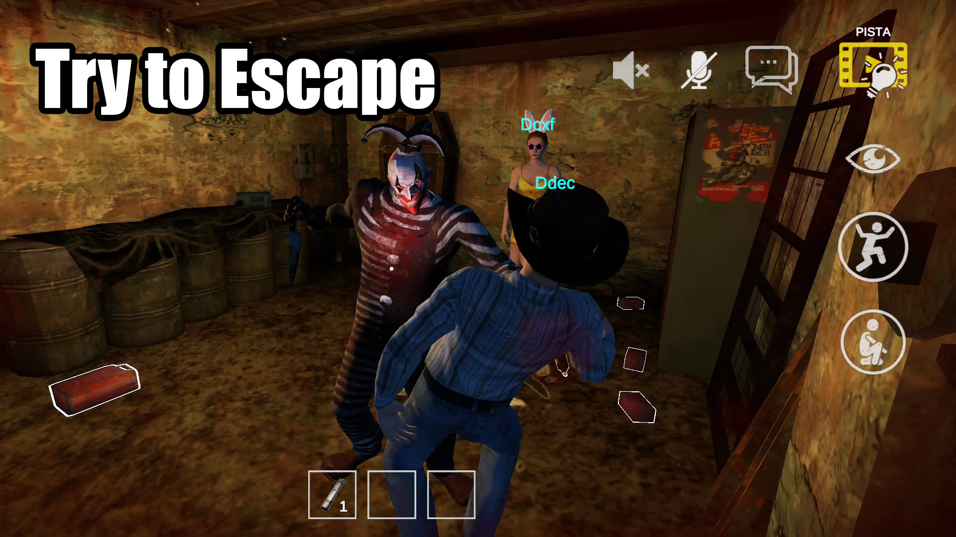 اسکرین شات 4 بازی Haunted House: Multiplayer