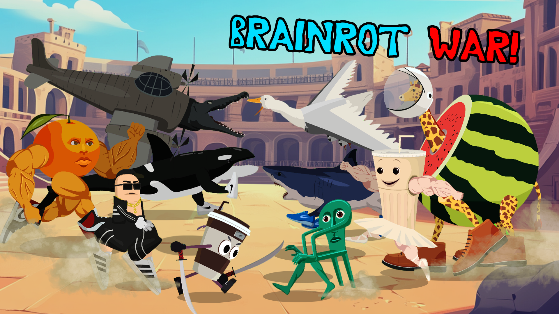 اسکرین شات 1 بازی Anomalies War: Brain Rots