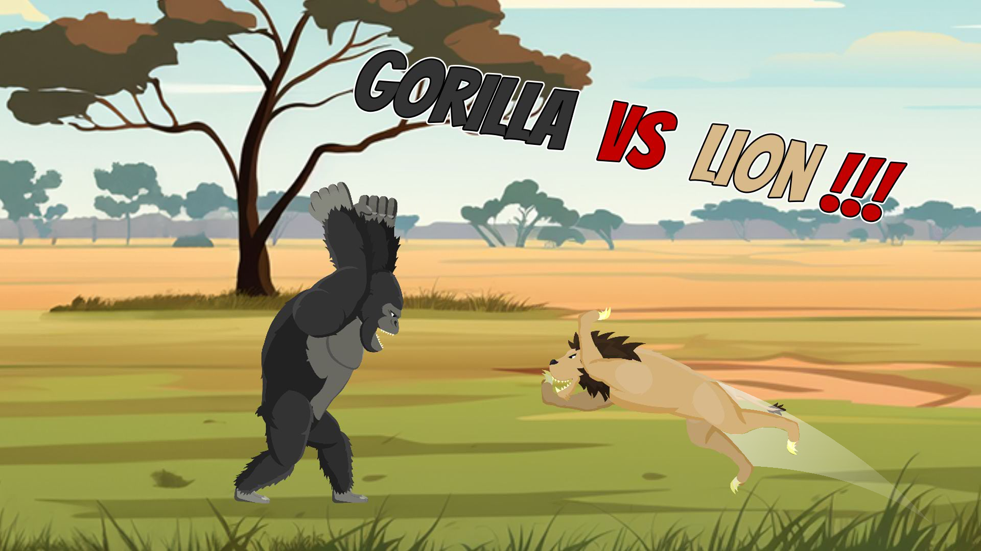 اسکرین شات 1 بازی Hybrid Arena: Gorilla vs Lion