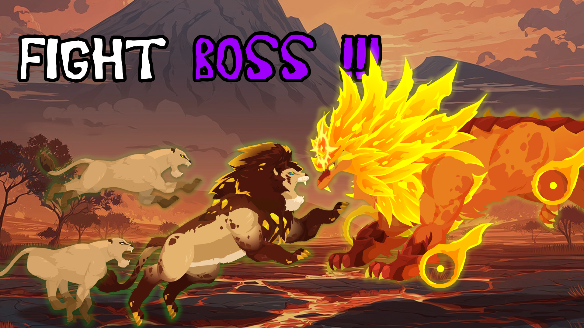 اسکرین شات 4 بازی Lion Clash: Savannah War