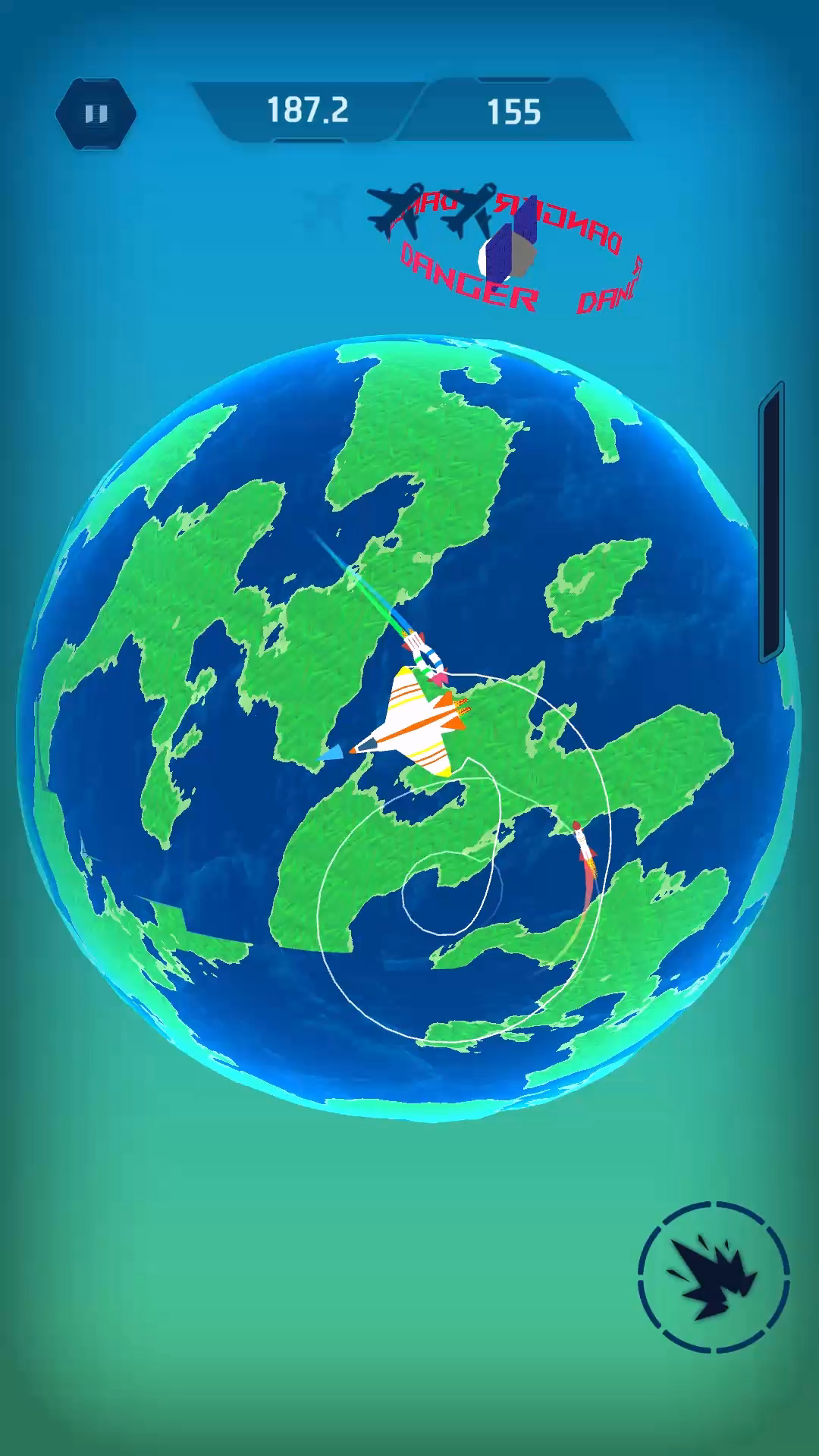 اسکرین شات 1 بازی جت را بگیر | بازی هواپیمایی