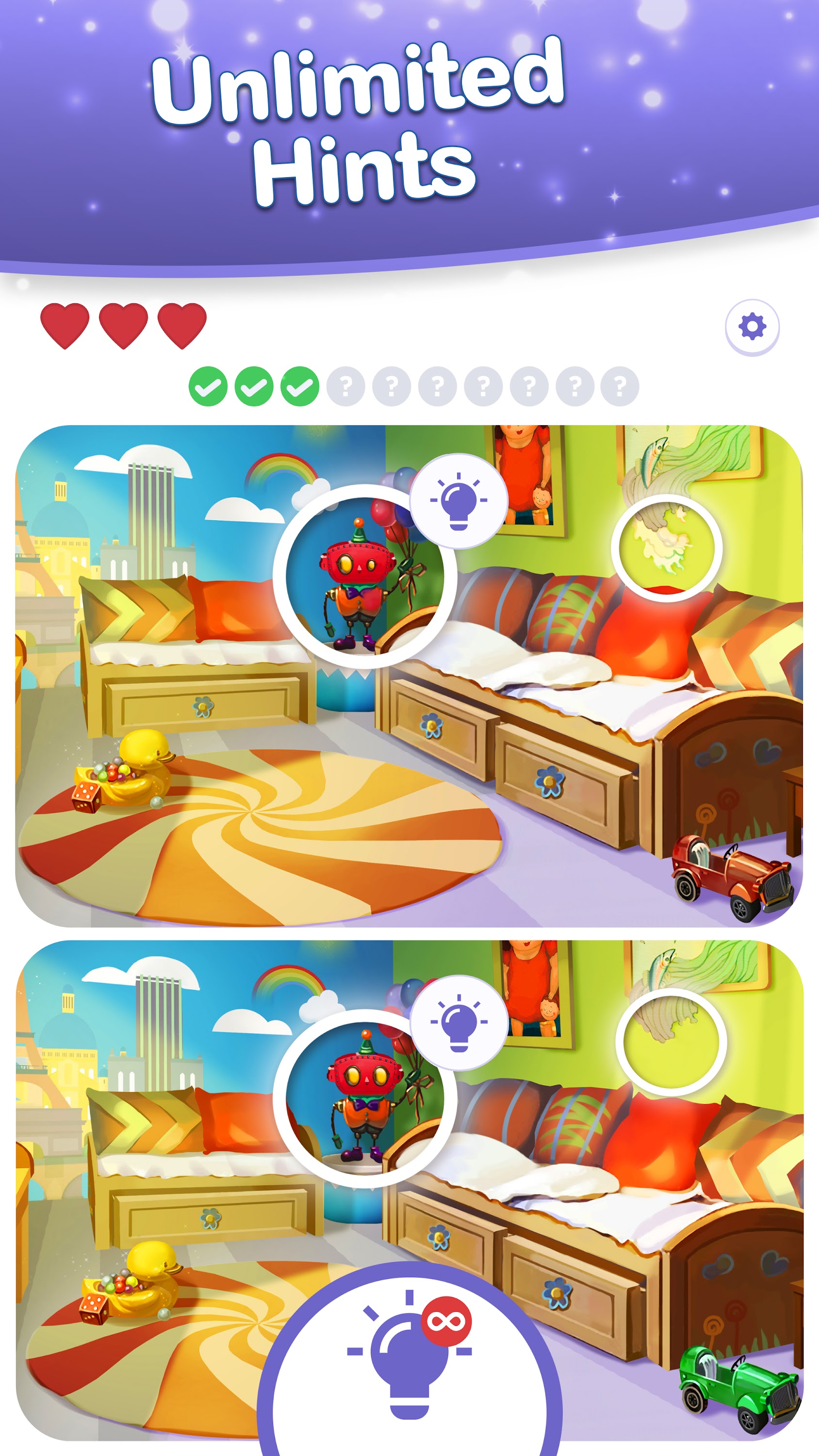 اسکرین شات 2 بازی Find Differences Search & Spot