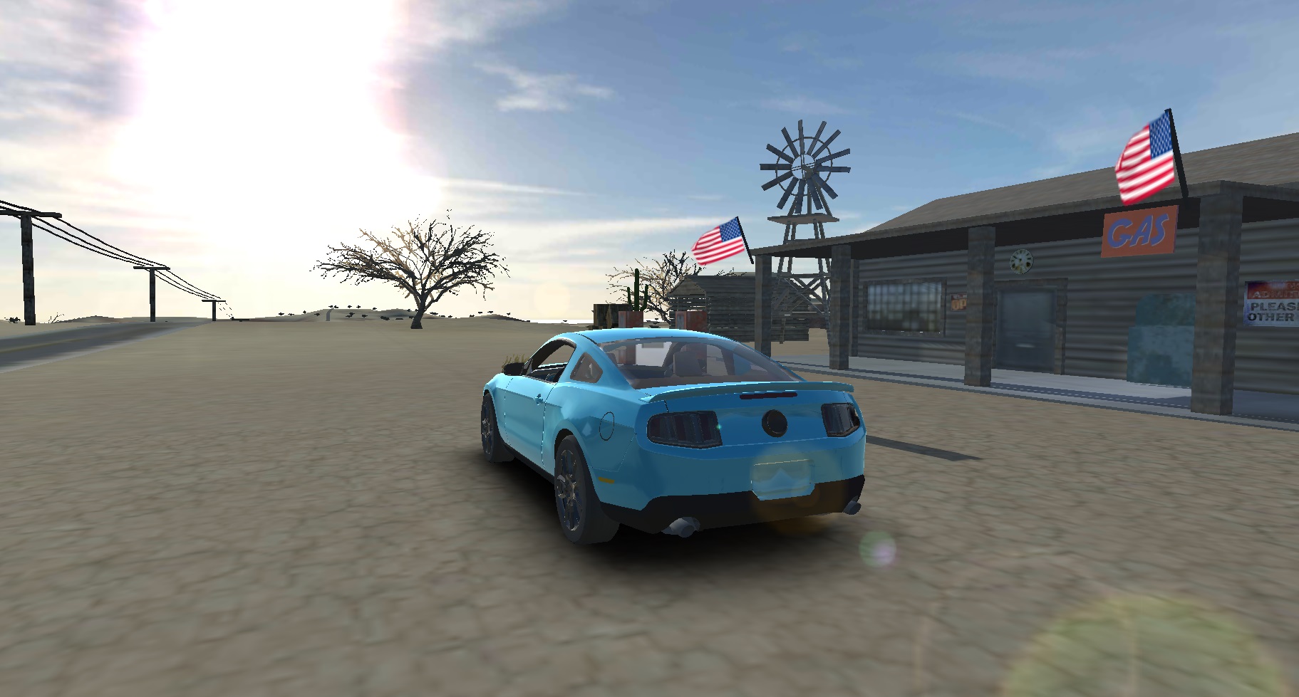 اسکرین شات 6 بازی Modern American Muscle Cars 2