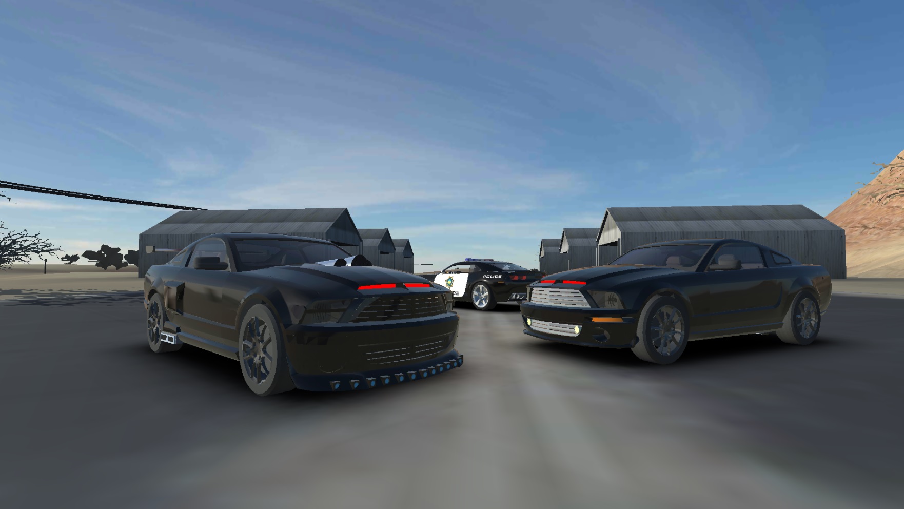 اسکرین شات 3 بازی Modern American Muscle Cars 2