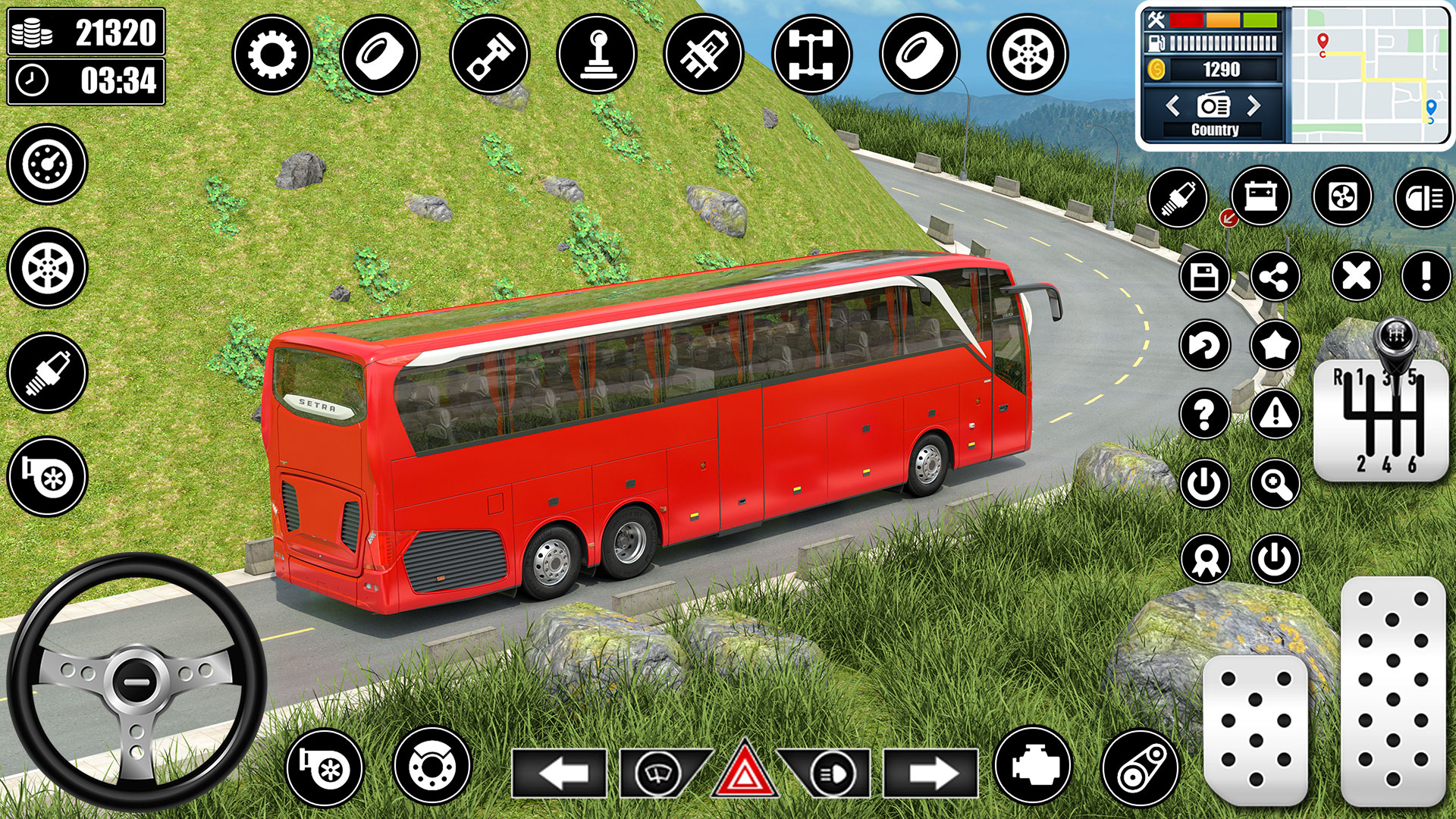 اسکرین شات 1 بازی Coach Bus Driving Simulator