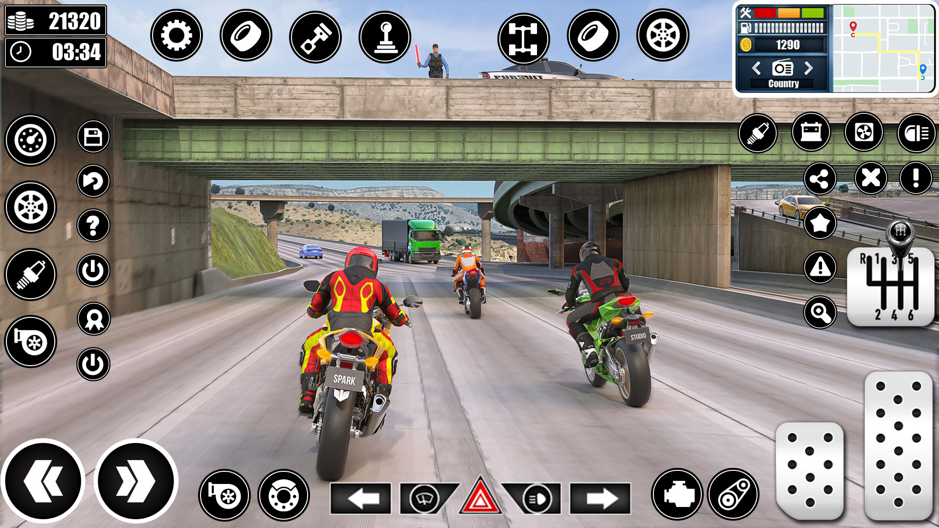 اسکرین شات 8 بازی Bike Stunts Race : Bike Games
