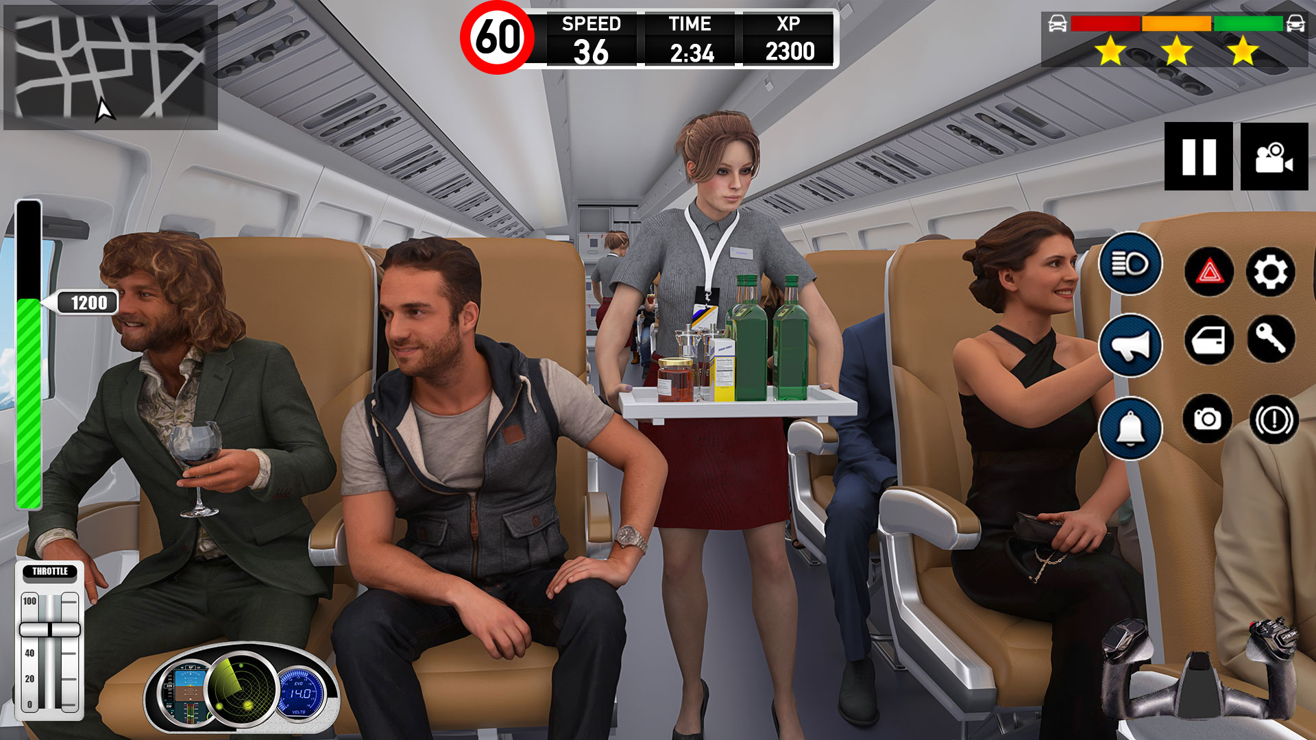 اسکرین شات 4 بازی Plane Pilot Flight Simulator