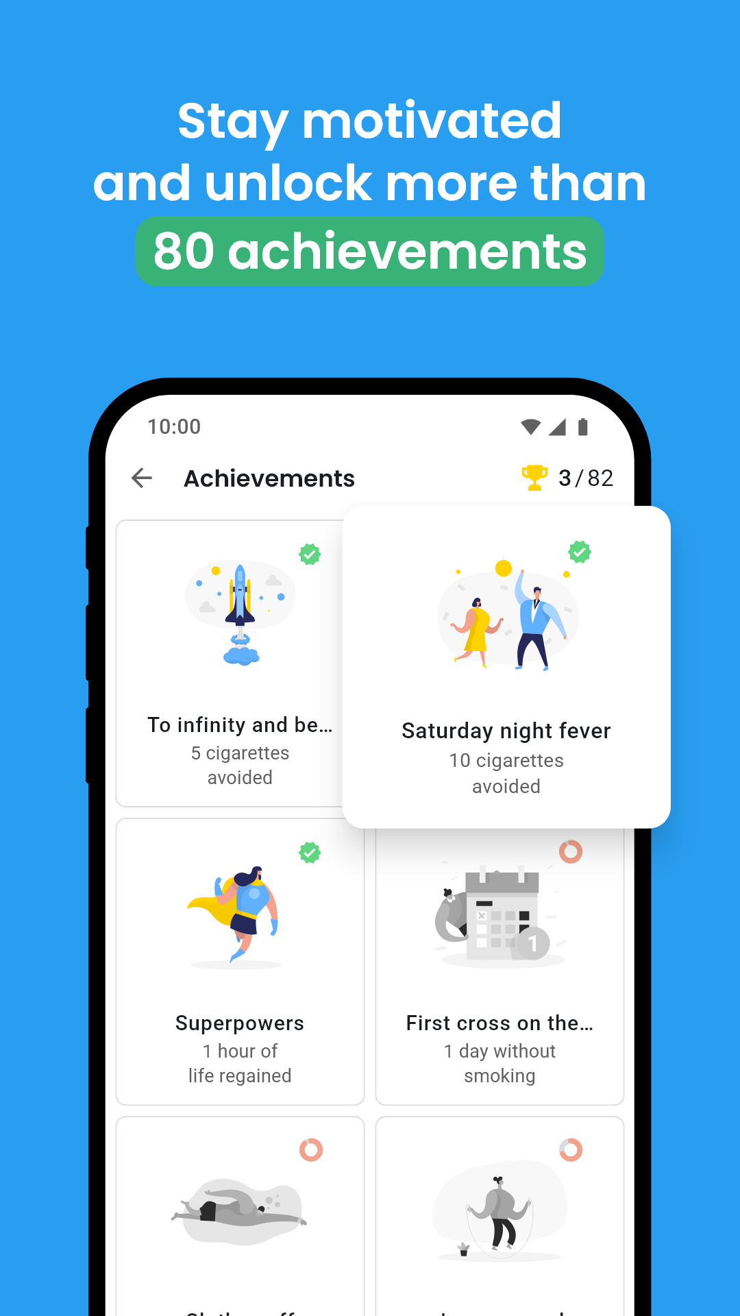 اسکرین شات 4 برنامه QuitNow: Quit smoking for good