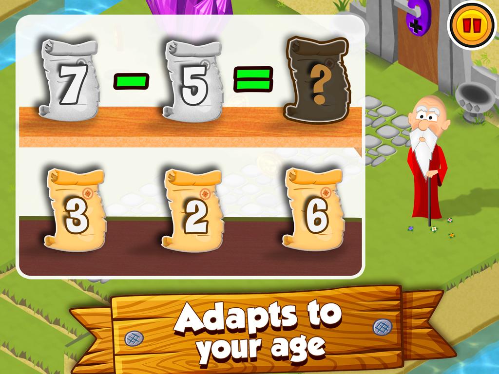 اسکرین شات 3 بازی Math Land: Kids Addition Games
