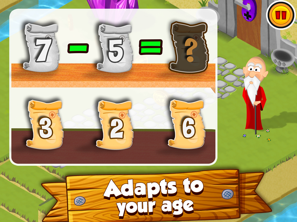 اسکرین شات 3 بازی Math Land: Kids Addition Games