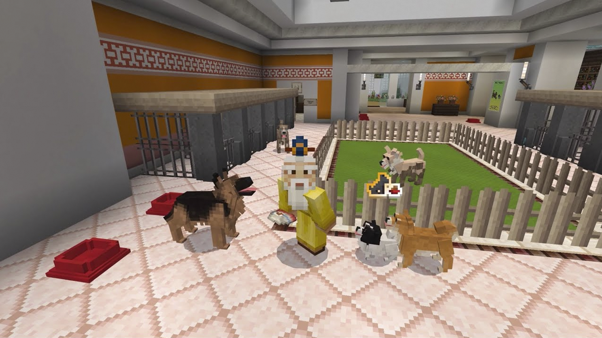 اسکرین شات 1 برنامه Dog Mod for Minecraft PE