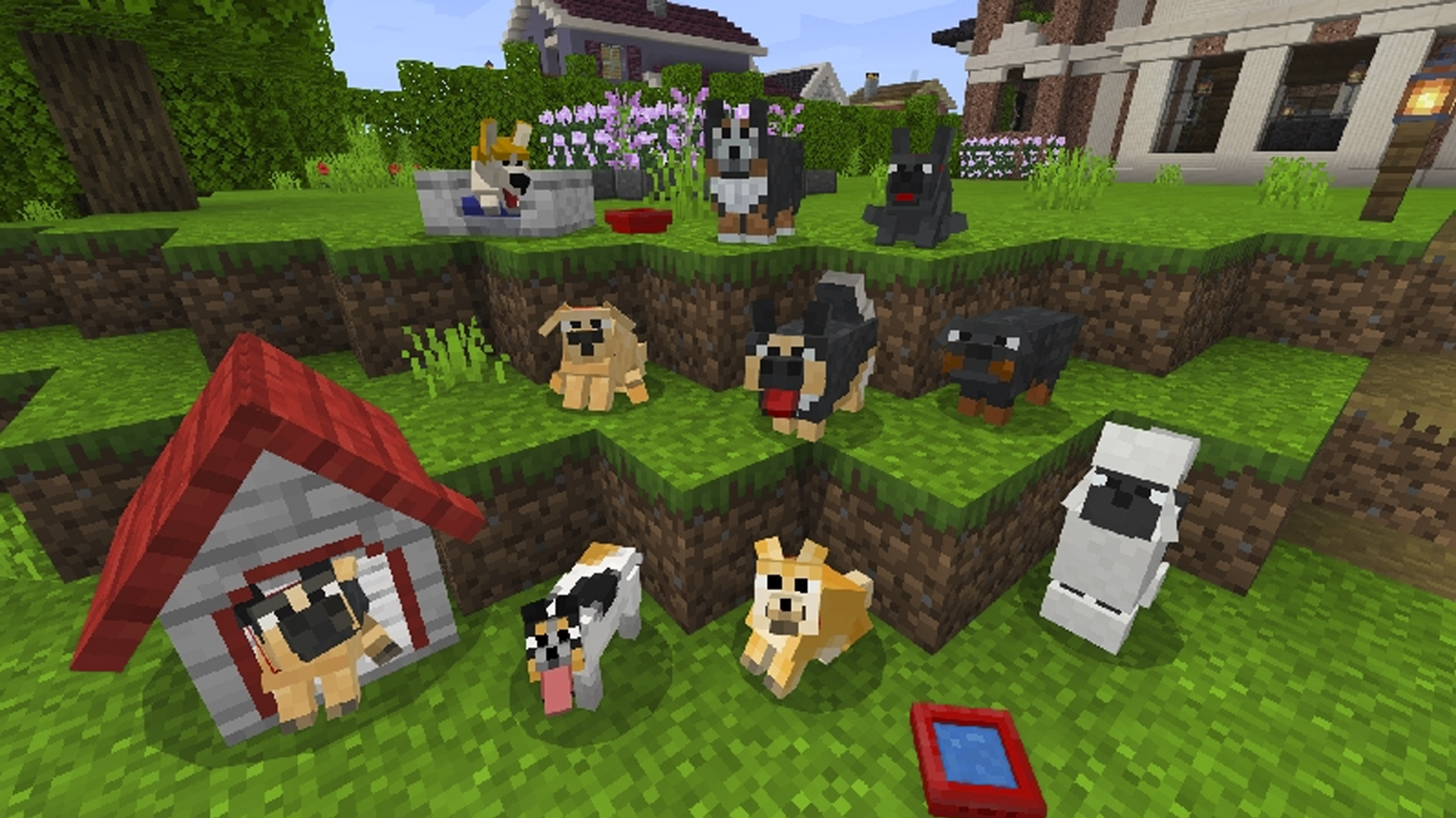 اسکرین شات 2 برنامه Dog Mod for Minecraft PE