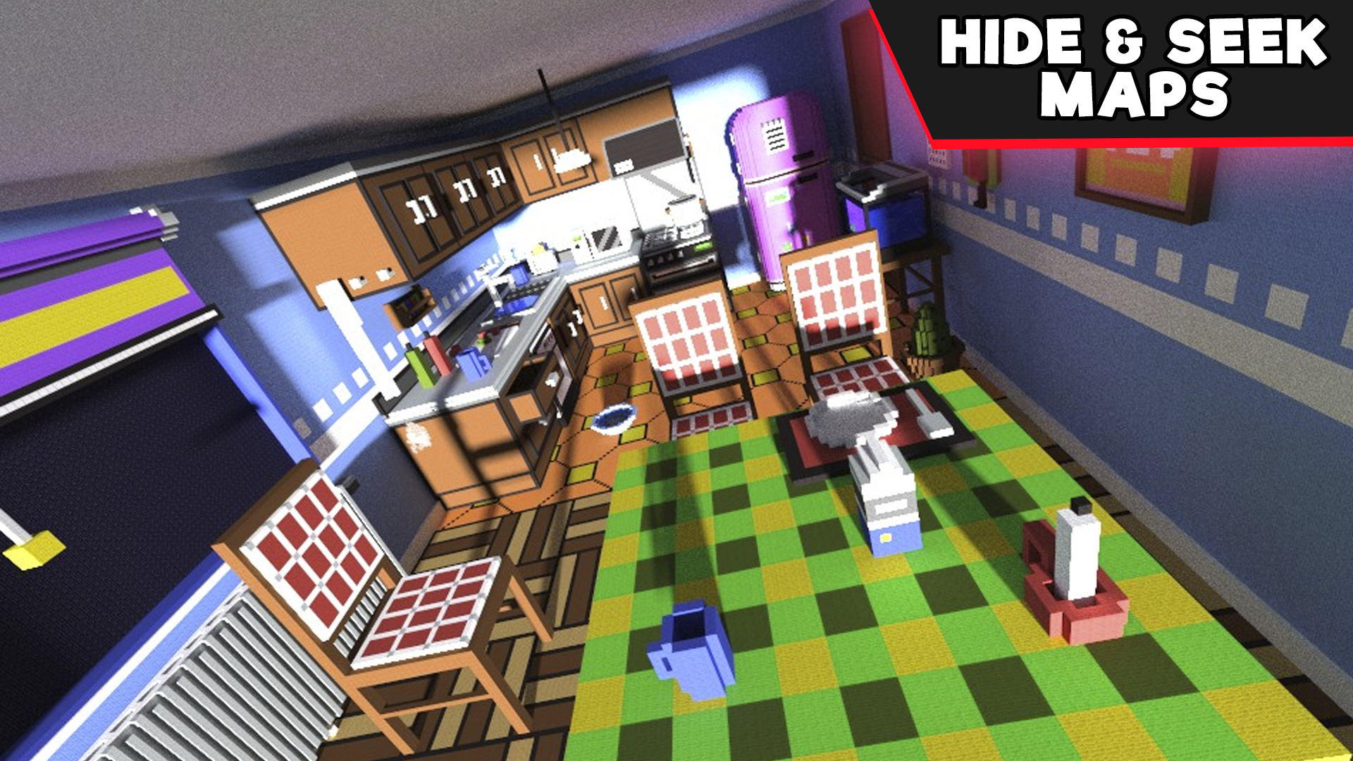 اسکرین شات 1 برنامه Hide and Seek Maps Minecraft