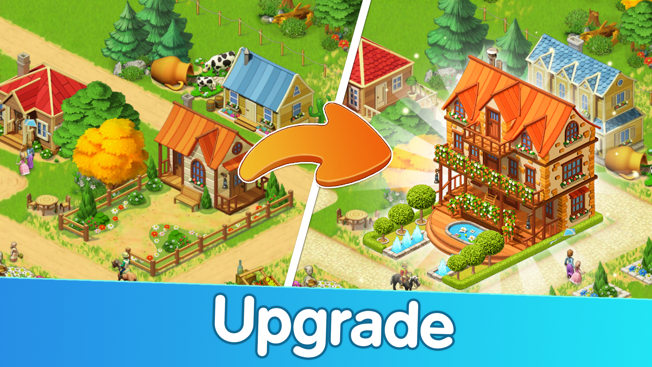 اسکرین شات 3 بازی Homesteads: Dream Farm