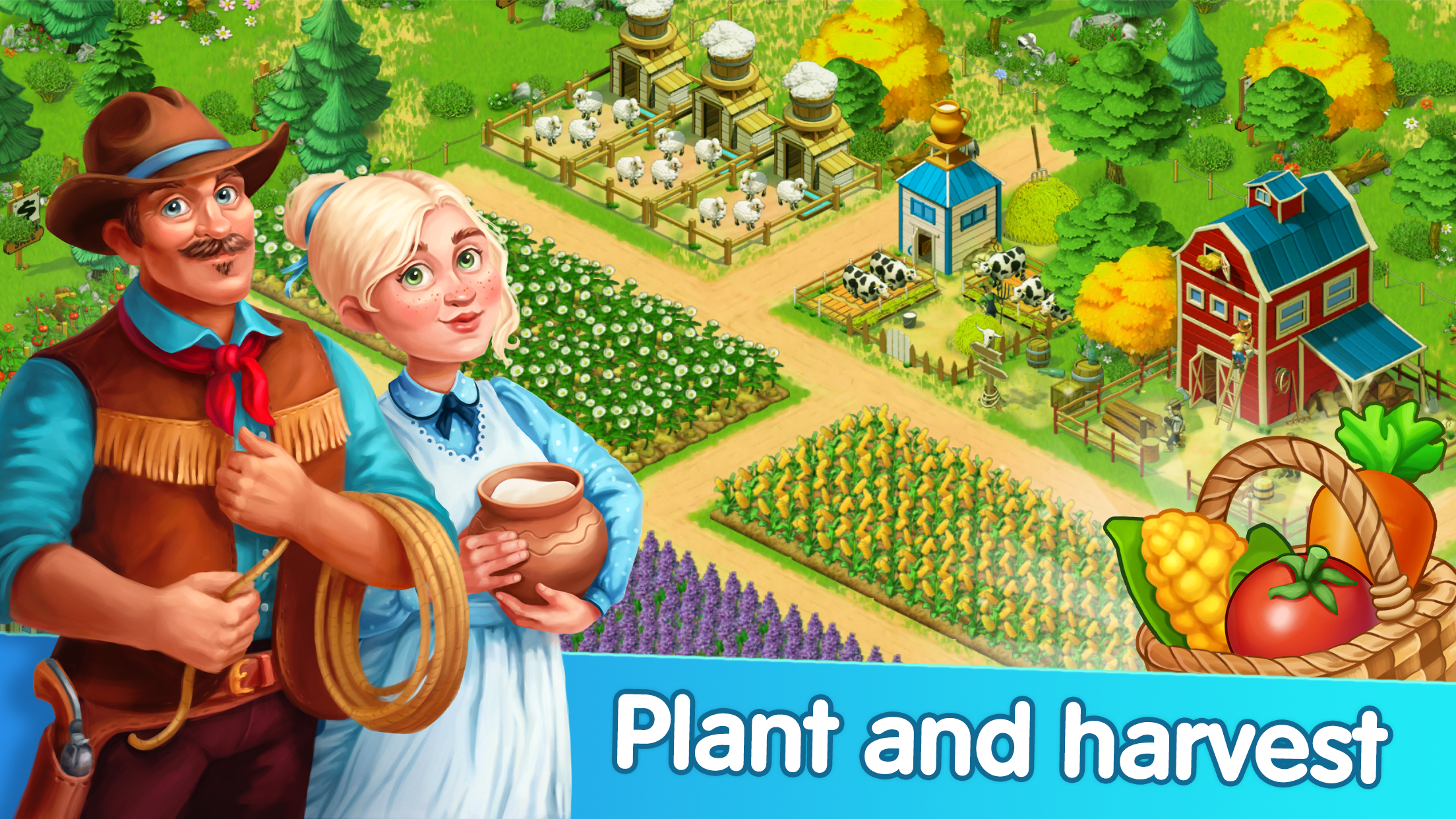 اسکرین شات 2 بازی Homesteads: Dream Farm