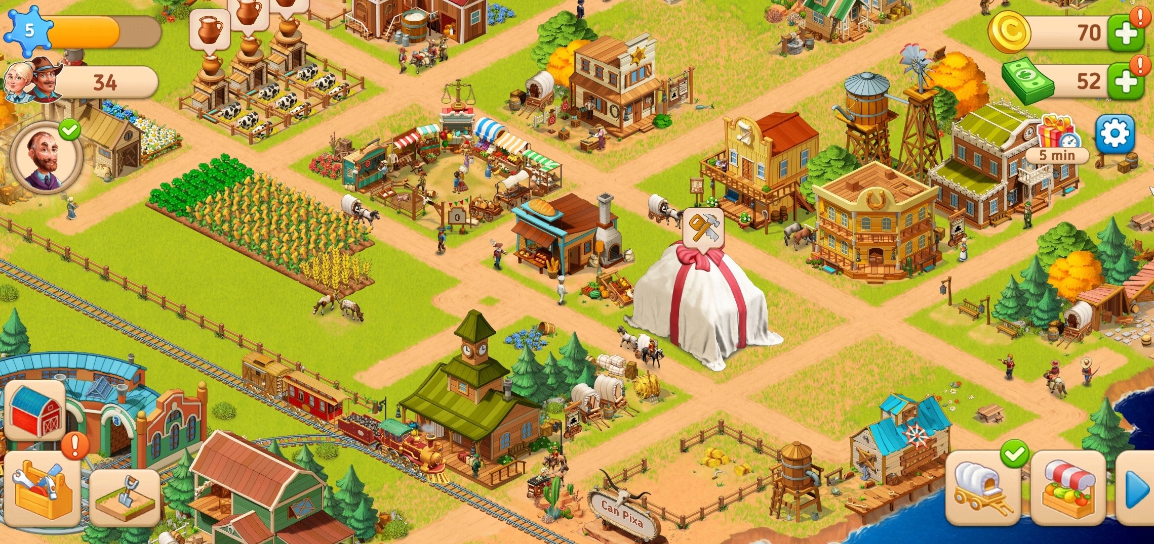 اسکرین شات 8 بازی Homesteads: Dream Farm