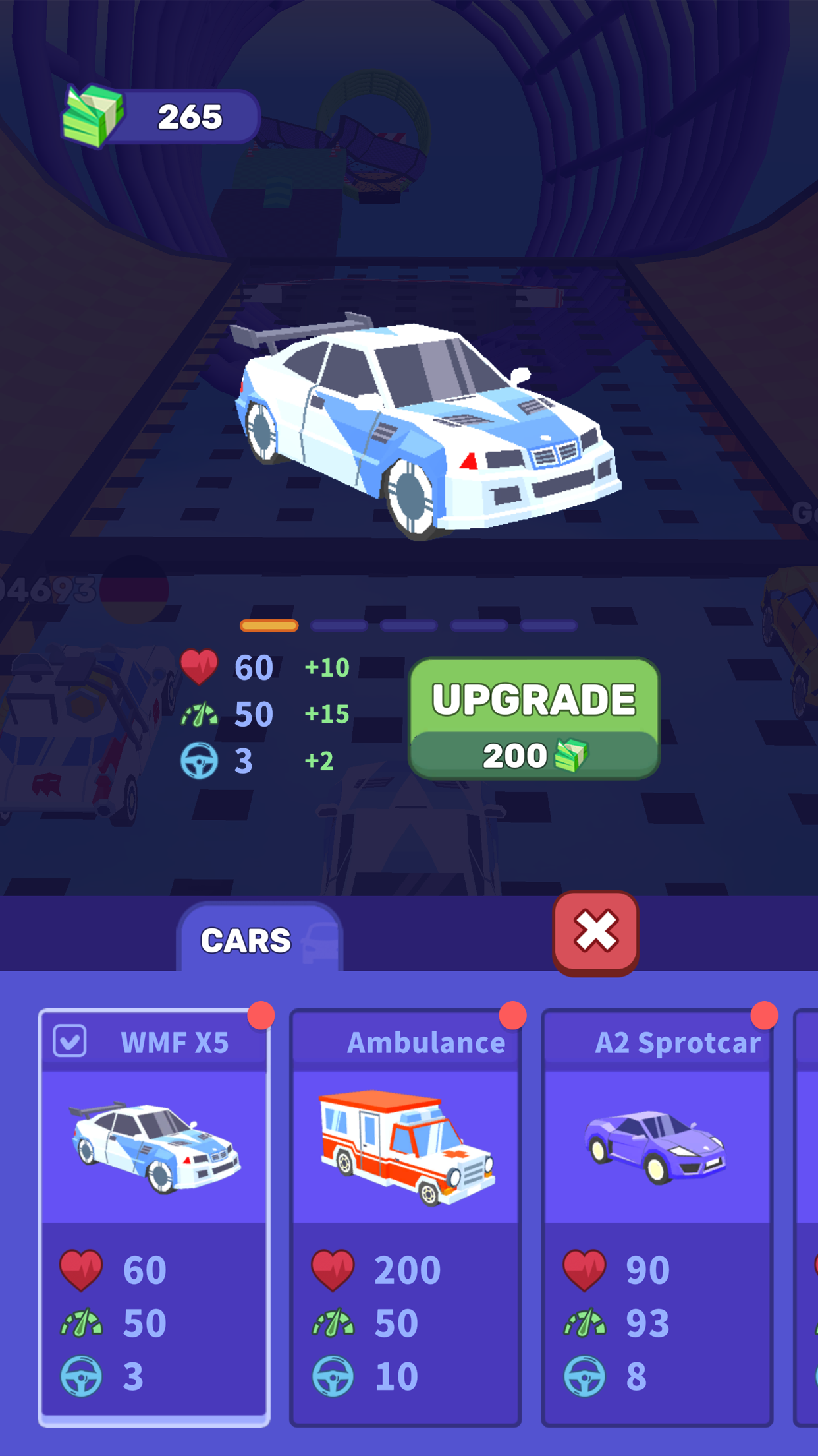 اسکرین شات 5 بازی Ramp Racing 3D — Extreme Race