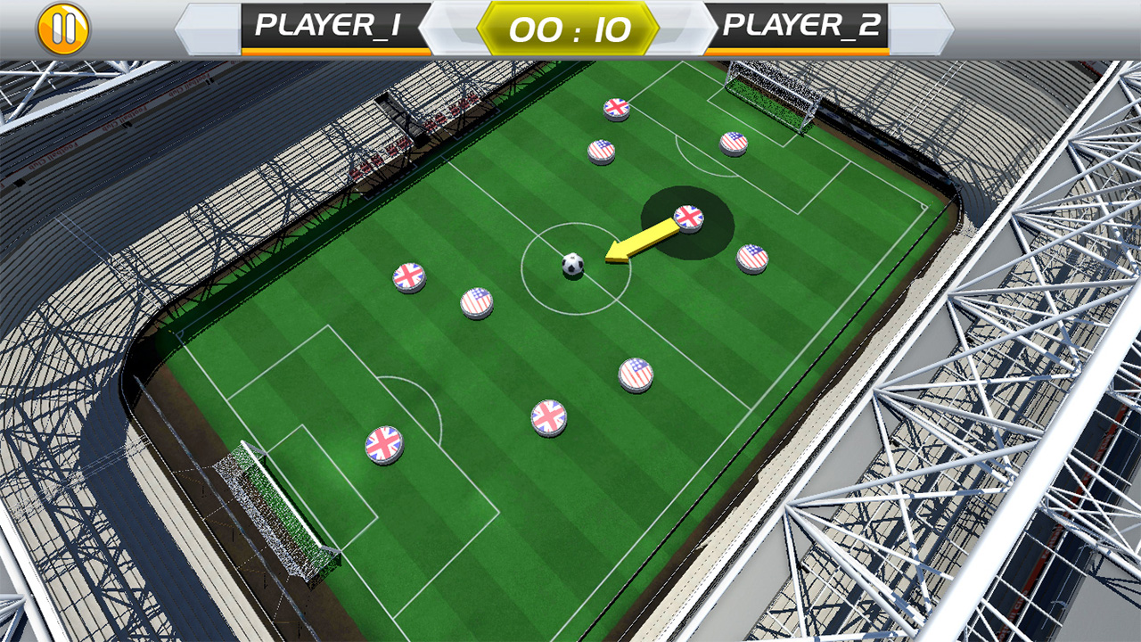 اسکرین شات 4 بازی Finger Play Soccer league