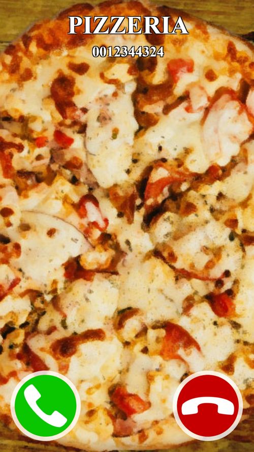 اسکرین شات 3 بازی fake call pizza game